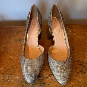 Easy Spirit Women's Gold Heels